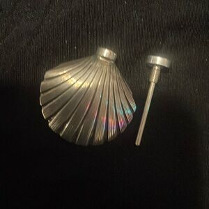 Tiffany & Co Shell Perfume Flask Sterling